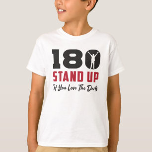 Camiseta 180 Darts Bullseye Dartboard Arrow Graciosa Idea d