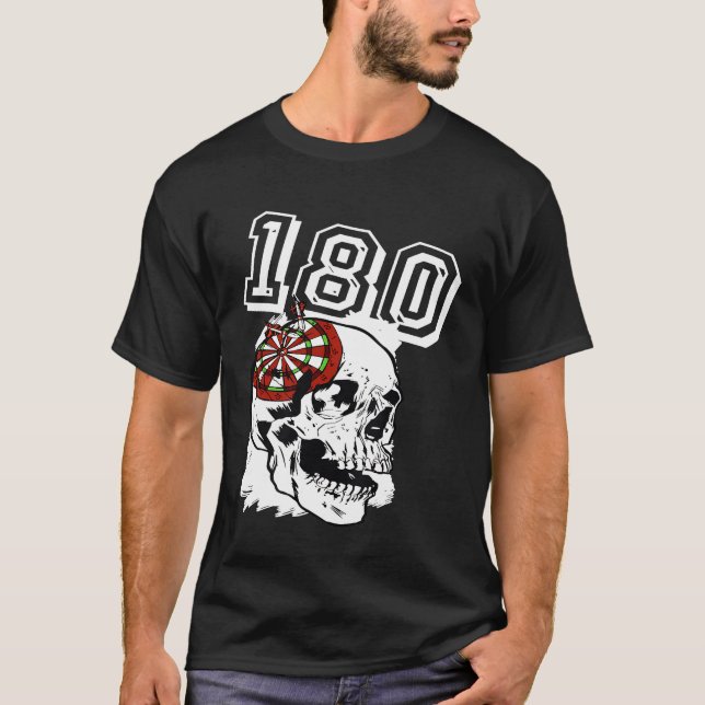 Camiseta 180 Darts Dart T-Shirt (Anverso)
