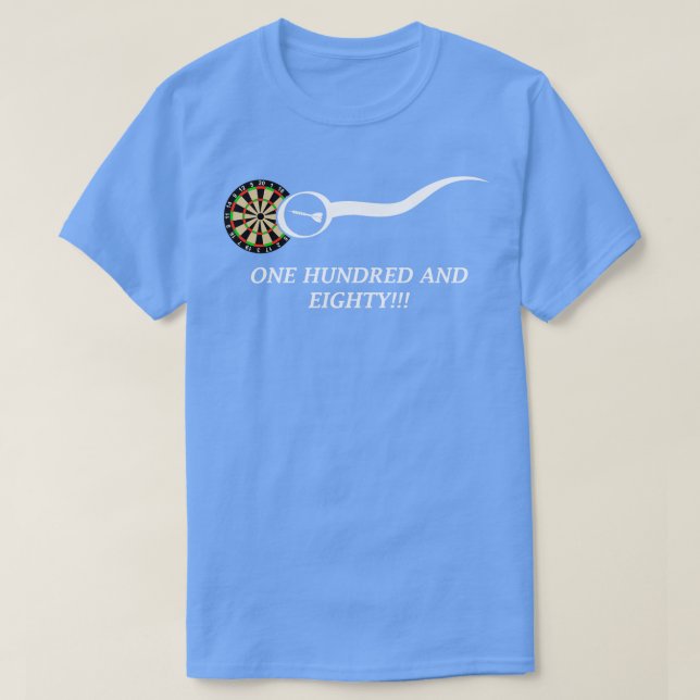 Camiseta 180 Darts Future Dad Gifts (Diseño del anverso)