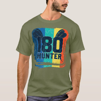 Camiseta 180 Hunter Darting y Darts Vintage Funny Dart