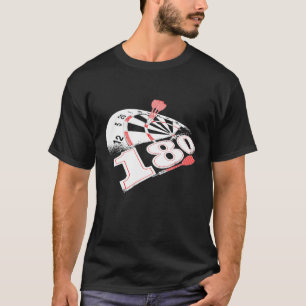 Camiseta 181 dardos - Triple triple 20 - Dardos jugando T-S