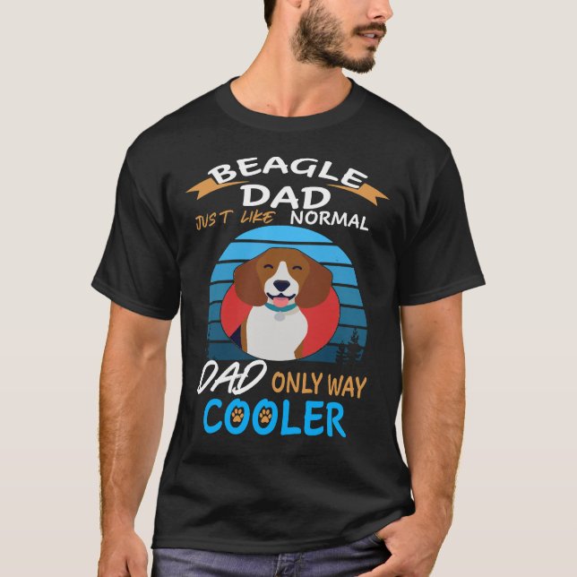 Camiseta 183 Dad Beagle Dad Cooler (Anverso)