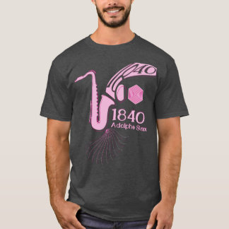 Camiseta 1840 El nacimiento de la música saxofónica