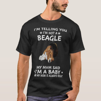 Camiseta 185 Te digo que no soy un Beagle