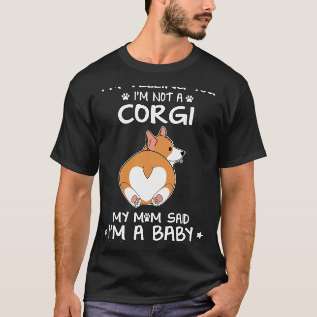 Camiseta 185 Te digo que no soy un Corgi (Anverso)