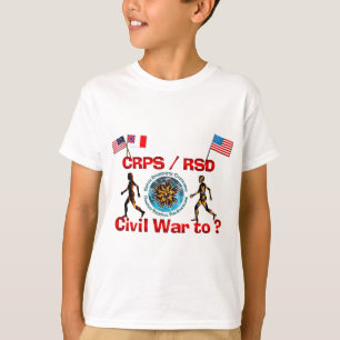 Camiseta ¿1861 a? Banderas de la guerra de CRPS RSDCivil