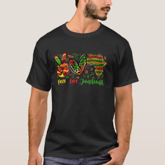 Camiseta 1865 Día de la Libertad Día de la Libertad Ame Afr