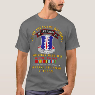 Camiseta 187º Regimiento de Infantería TF 201 Líbano con AF