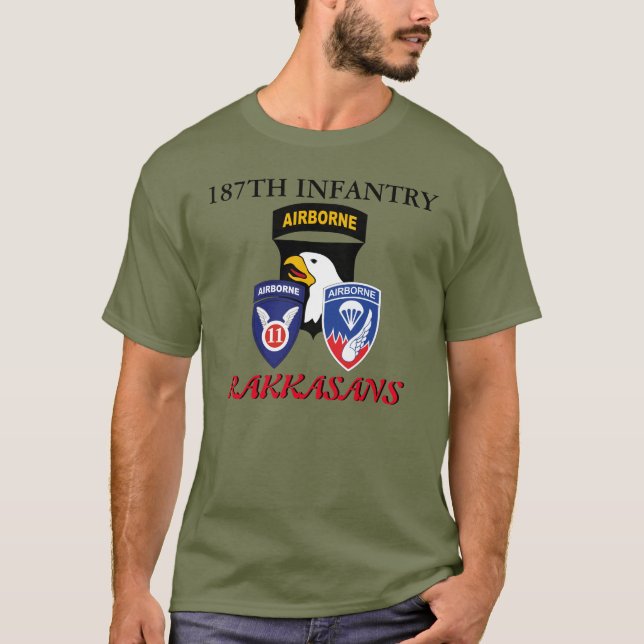 CAMISETA 187.ª INFANTERÍA RAKKASANS  (Anverso)