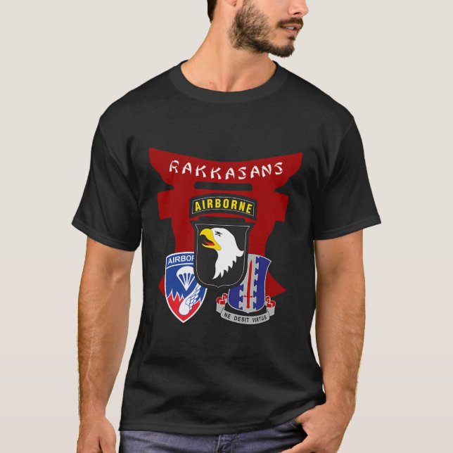 Camiseta 187.º Rakkasans (Anverso)