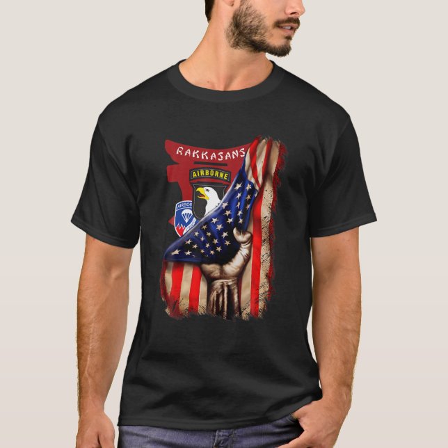 Camiseta 187.º Regimiento De Infantería Aéreo "Rakkasans" A (Anverso)
