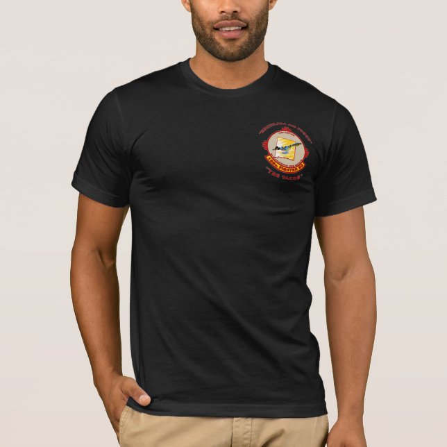 Camiseta 188o Combatiente Sq. - "Los Tacos " (Anverso)