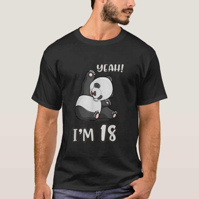 Camiseta 18.ª Panda Sí, Tengo 18 (Anverso)