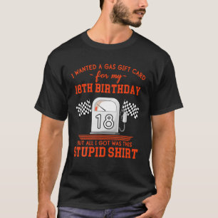 Camiseta 18.º Aniversario Gracioso Alza De Los Precios Del