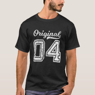 Camiseta 18.º Chica Nacido En 2004 Original 18