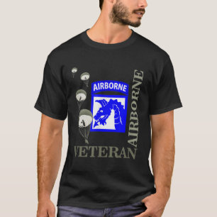 Camiseta 18.º Cuerpo Aéreo Veterano Paracaidista Veteranos