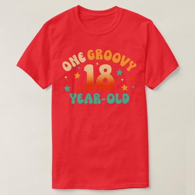 Camiseta 18.º cumpleaños (Diseño del anverso)