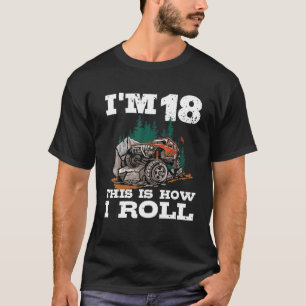 Camiseta 18.º Cumpleaños 4X4 Lover Lover 18 Años