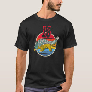 Camiseta 18.º cumpleaños I Ankylosaurus Magniventris I Fami
