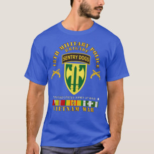 Camiseta 18.º MP Brigada Perros de centinela Vietnam con VN