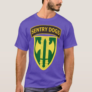 Camiseta 18.º MP Brigade Sentry Dogs Tab dos Txt