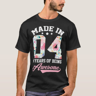 Camiseta 18.º regalo de Chica por cumpleaños para Chicas ad