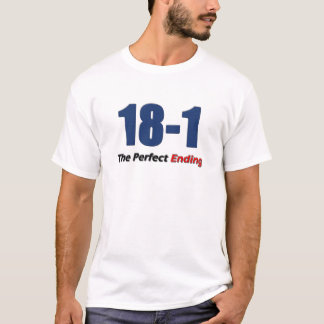 Camiseta 18-1 conclusión perfecta