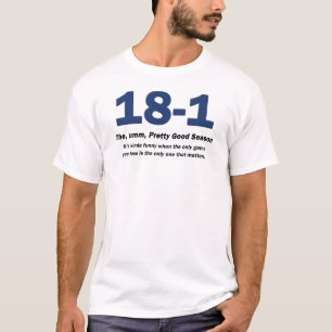 Camiseta 18-1 divertido