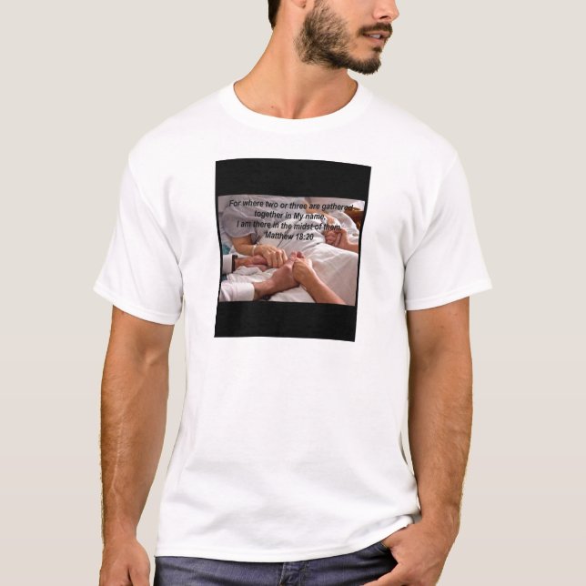 Camiseta 18:20 de Matthew (Anverso)