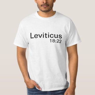 Camiseta 18:22 de Leviticus