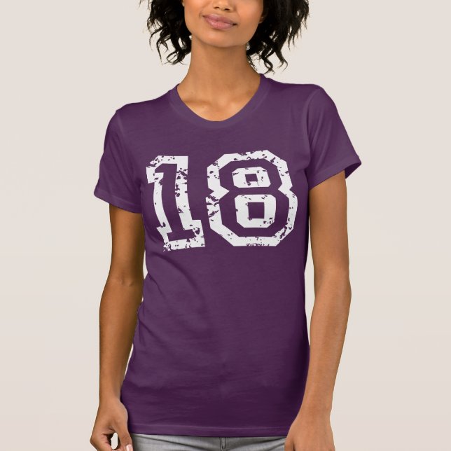 Camiseta 18 años (Anverso)