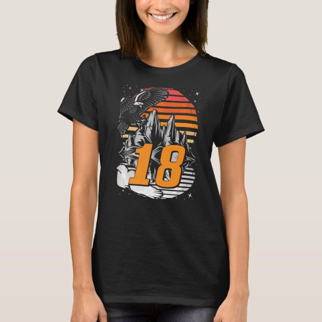 Camiseta 18 años 18 cumpleaños 28 (Anverso)
