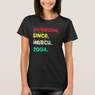 Camiseta 18 años de edad marzo 2004 3