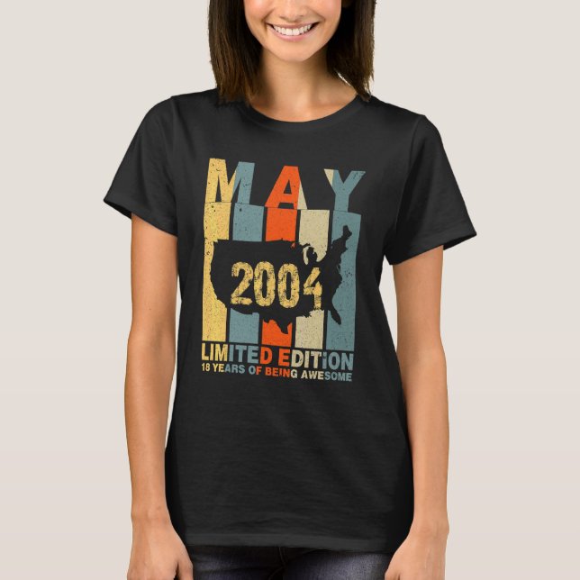 Camiseta 18 Años De Ser Aterrador (Anverso)
