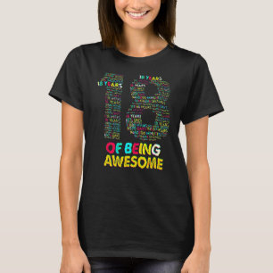 Camiseta 18 Años De Ser Impresionante 18 Años Cumpleaños 18