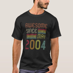 Camiseta 18 Años Sorprendente Desde Mayo De 2004 Regala 50 