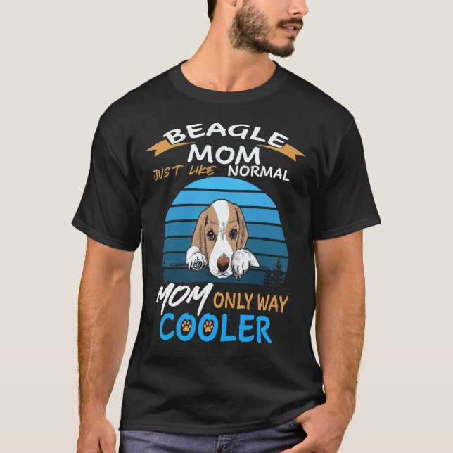 Camiseta 18 Beagle Mamá Cooler Beagle (Anverso)
