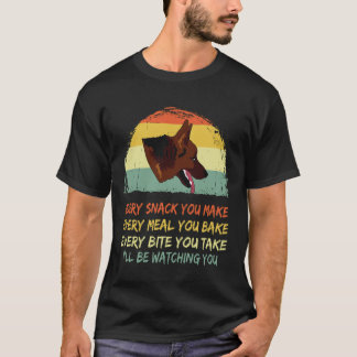 Camiseta 18 Cada Snack Que Hagas... Te Estaré Observando G