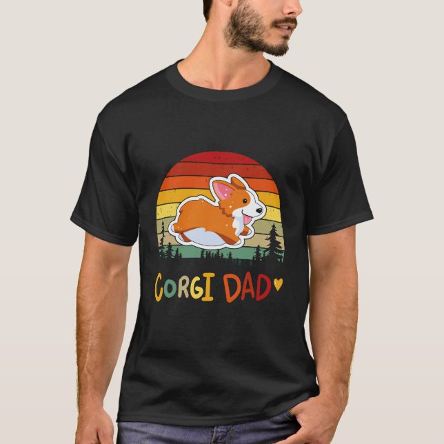 Camiseta 18 Corgi Papá Corgi (Anverso)
