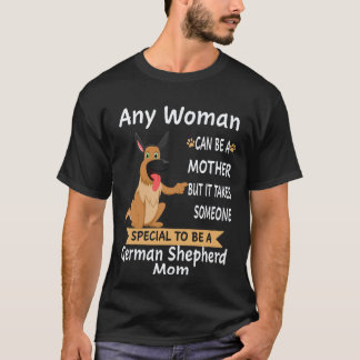 Camiseta 18 cualquier mujer puede ser madre pero se necesit