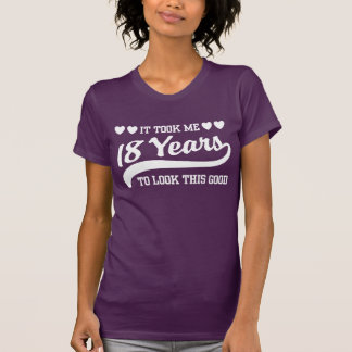 Camiseta 18 cumpleaños