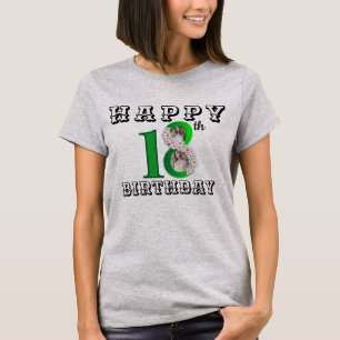 Camiseta 18 cumpleaños