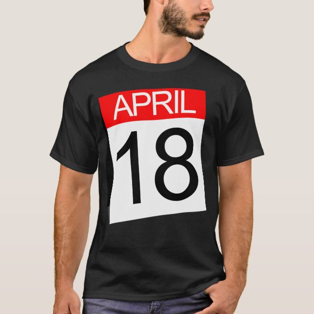 Camiseta 18 De Abril (Anverso)