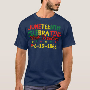 Camiseta 18 de junio celebrando la libertad negra en África