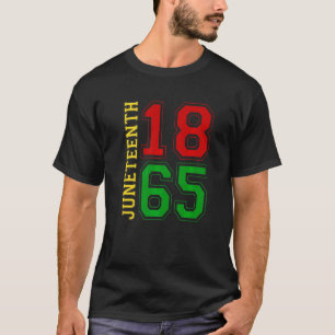 Camiseta 18 De Junio De 1865 Africano Orgulloso Por J