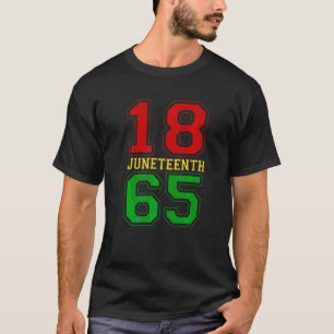 Camiseta 18 De Junio De 1865 Africano Orgulloso Por J
