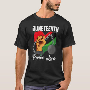 Camiseta 18 de junio de 1865 Black Freedom Independencia