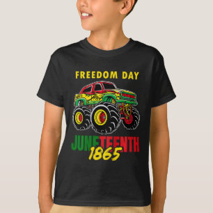 Camiseta 18 de junio de 1865 Black History Boys Tee Monster
