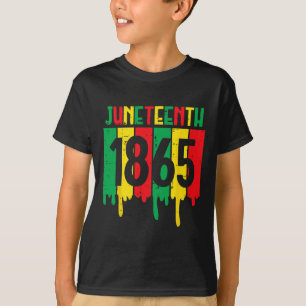 Camiseta 18 de junio de 1865 Drenar a los hombres afroameri