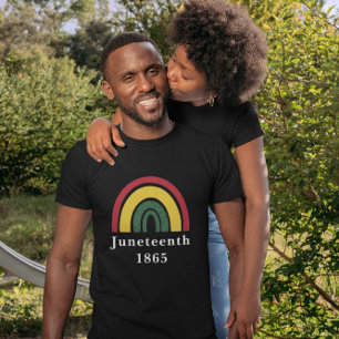 Camiseta 18 de junio de 1865 Historia negra afroamericana
